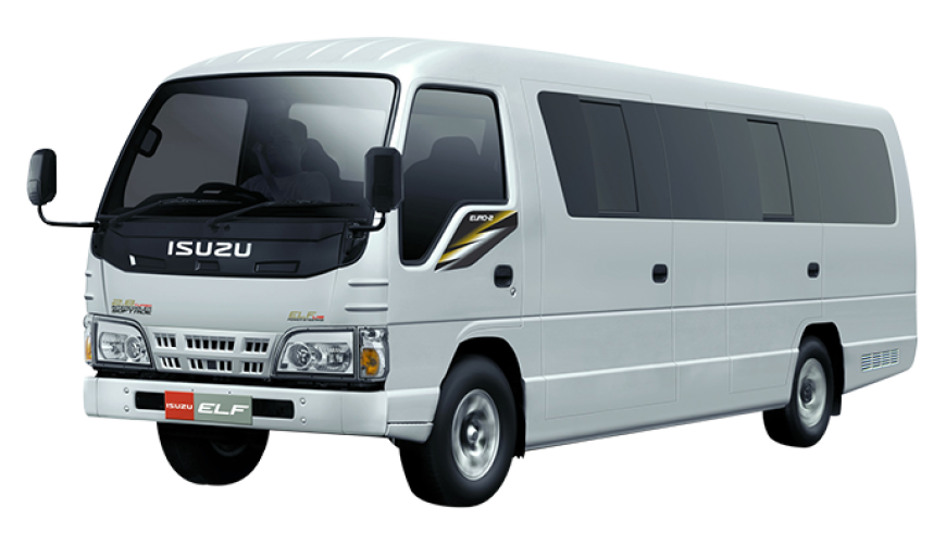 rent isuzu elf long bali